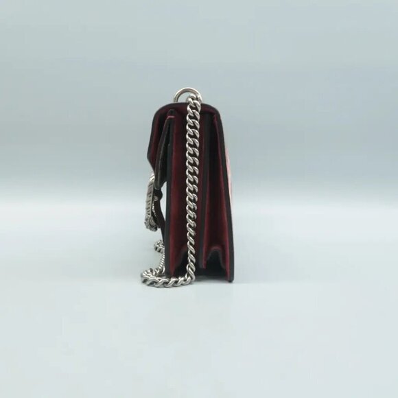 100% Authentic GUCCI Dionysus Brown Canvas Shoulder Bag 750-080824 - Picture 4 of 12